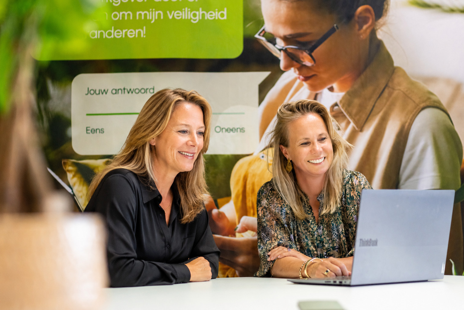 Elisabeth Steven en Maartje Burghoorn Doets van Everybody Frank